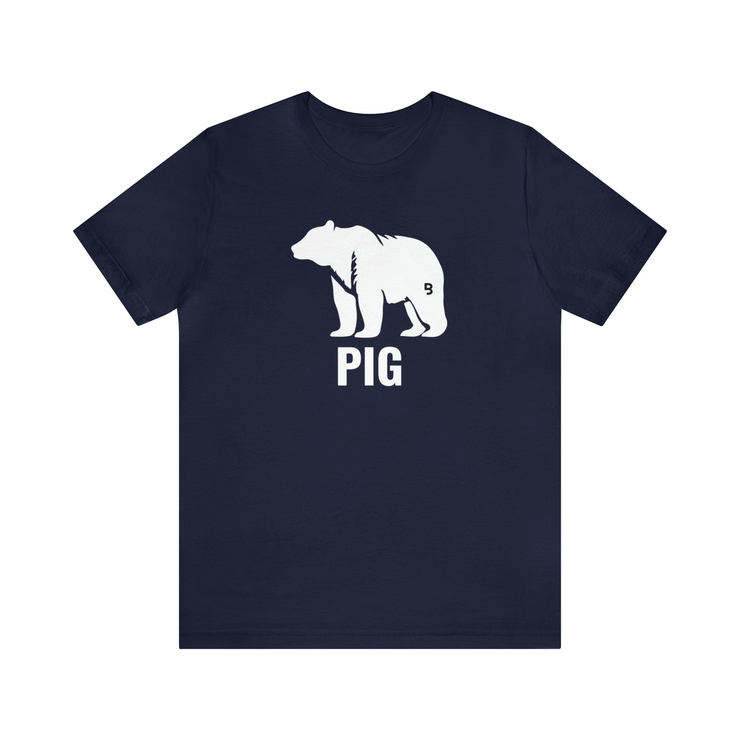 Pig - Gay Bear T-Shirt. Gay Pride Role Shirt. Bear Pride Tee