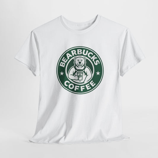 Bearbucks Coffee T-Shirt – Funny Gay Bear Starbucks Parody Tee