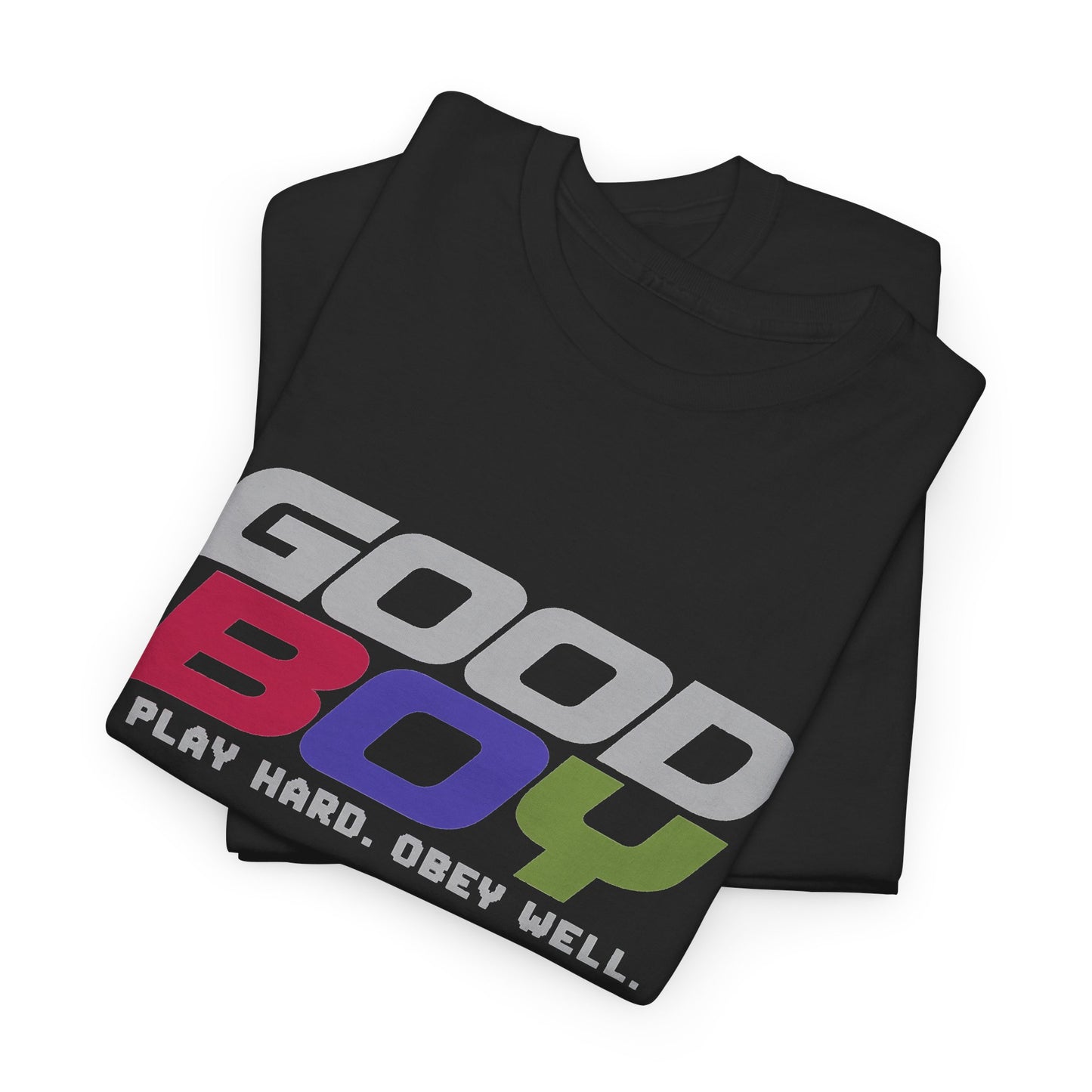 GOOD BOY – Play Hard. Obey Well. | Retro Gay T-Shirt