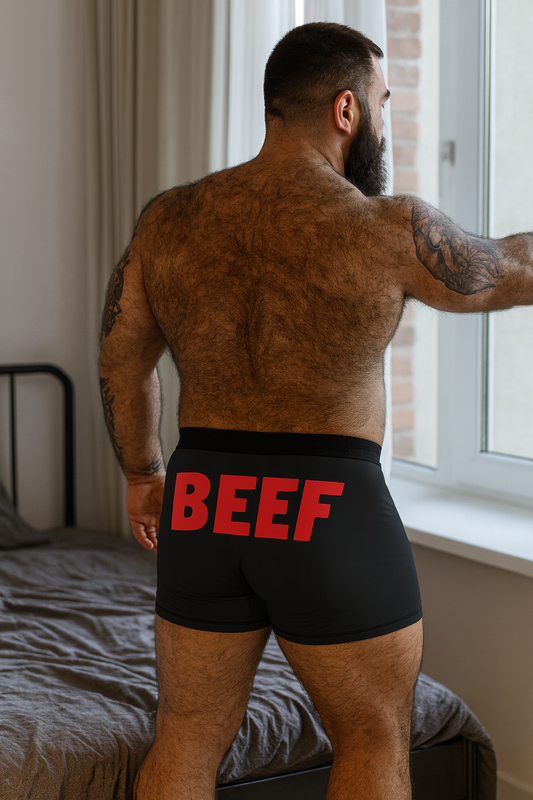 BEEF Men’s Boxer Briefs – Bold Style
