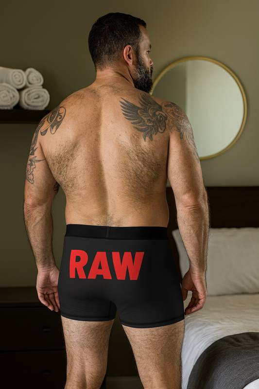 RAW Men’s Boxer Briefs – Bold Style