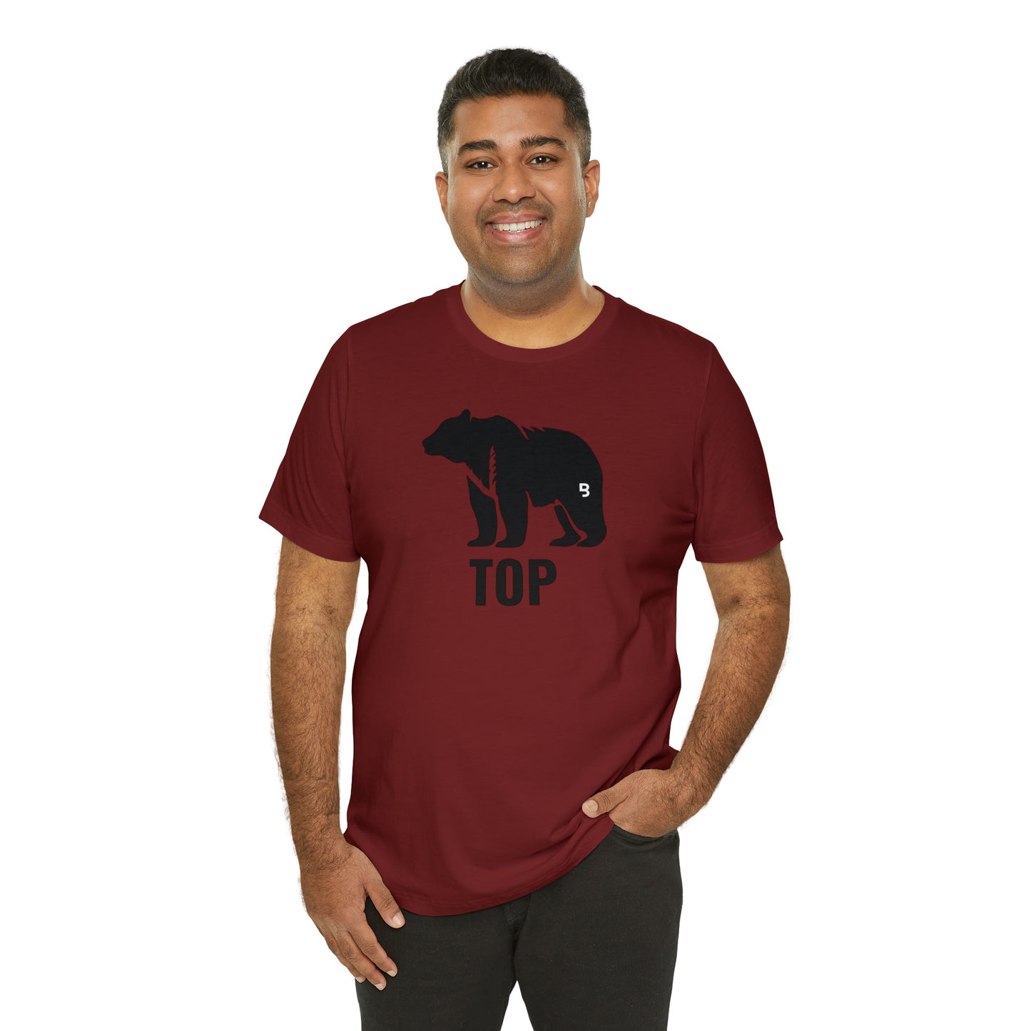 Top - Gay Bear T-Shirt. Gay Pride Role Shirt. Bear Pride Tee