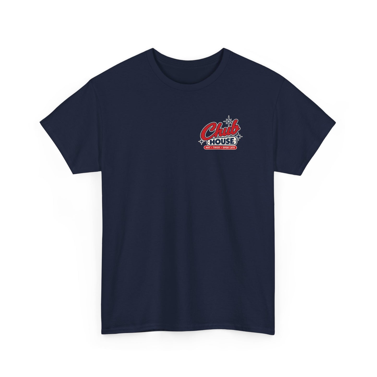 Chub House – Hot, Thick & Open Late | Retro Bear Diner T-Shirt