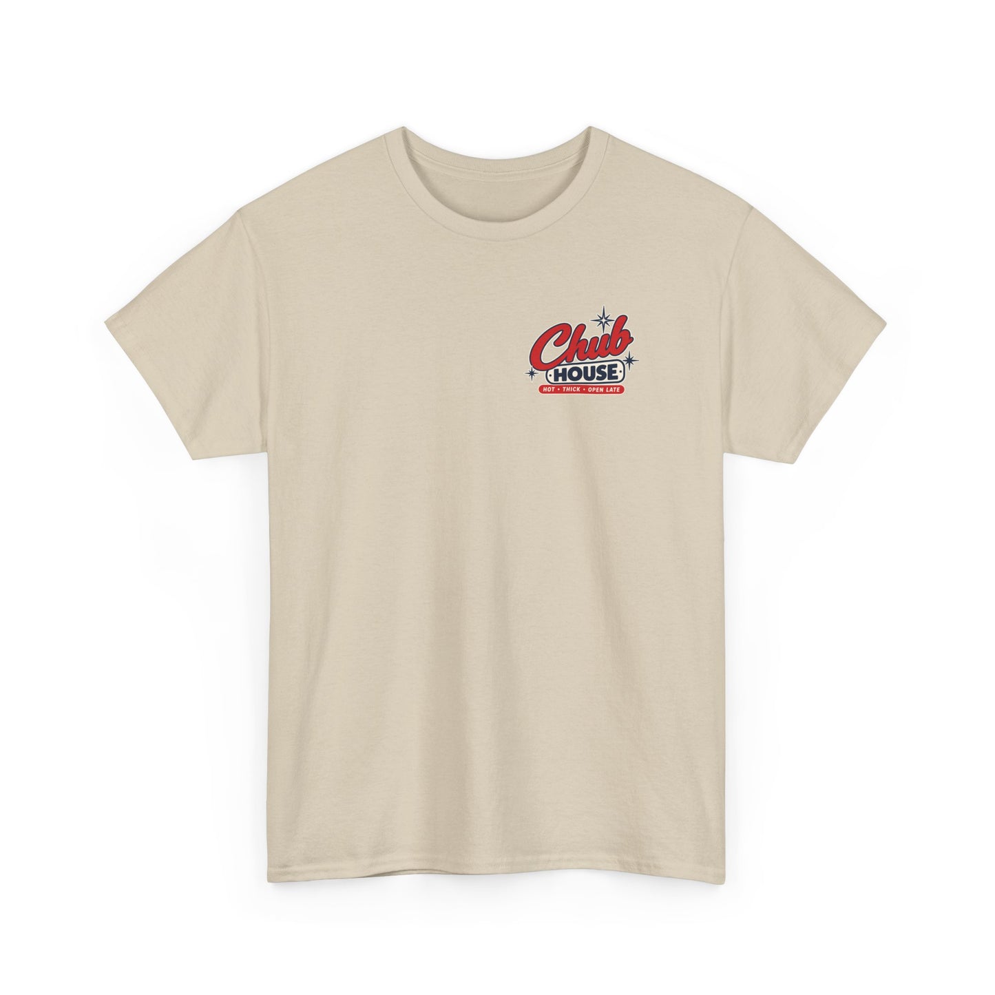 Chub House – Hot, Thick & Open Late | Retro Bear Diner T-Shirt