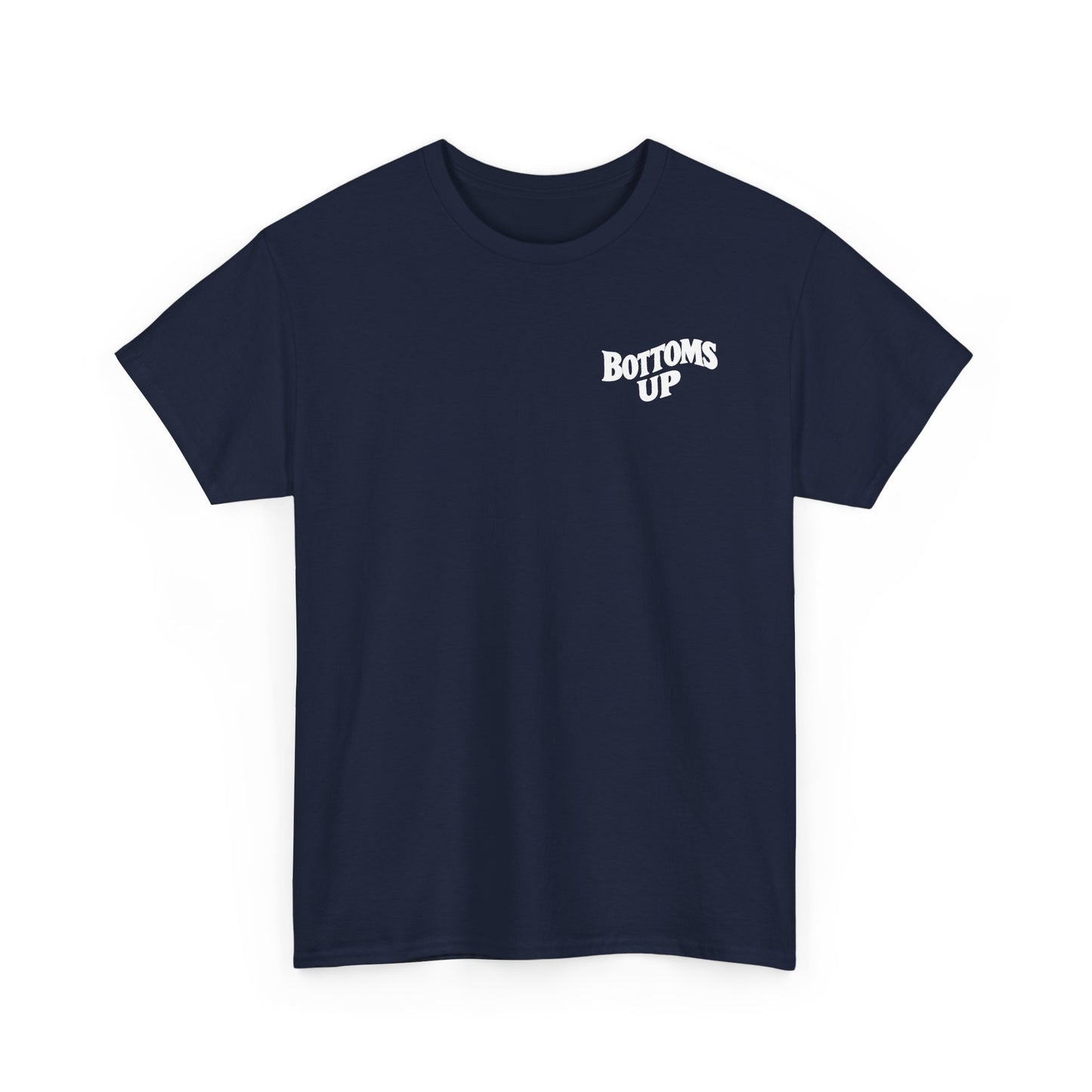 Bottoms Up Social Club T-Shirt – Funny Queer Streetwear, LGBTQ+ Pride Tee, Bear & Daddy Shirt, Gay Club Graphic Tee