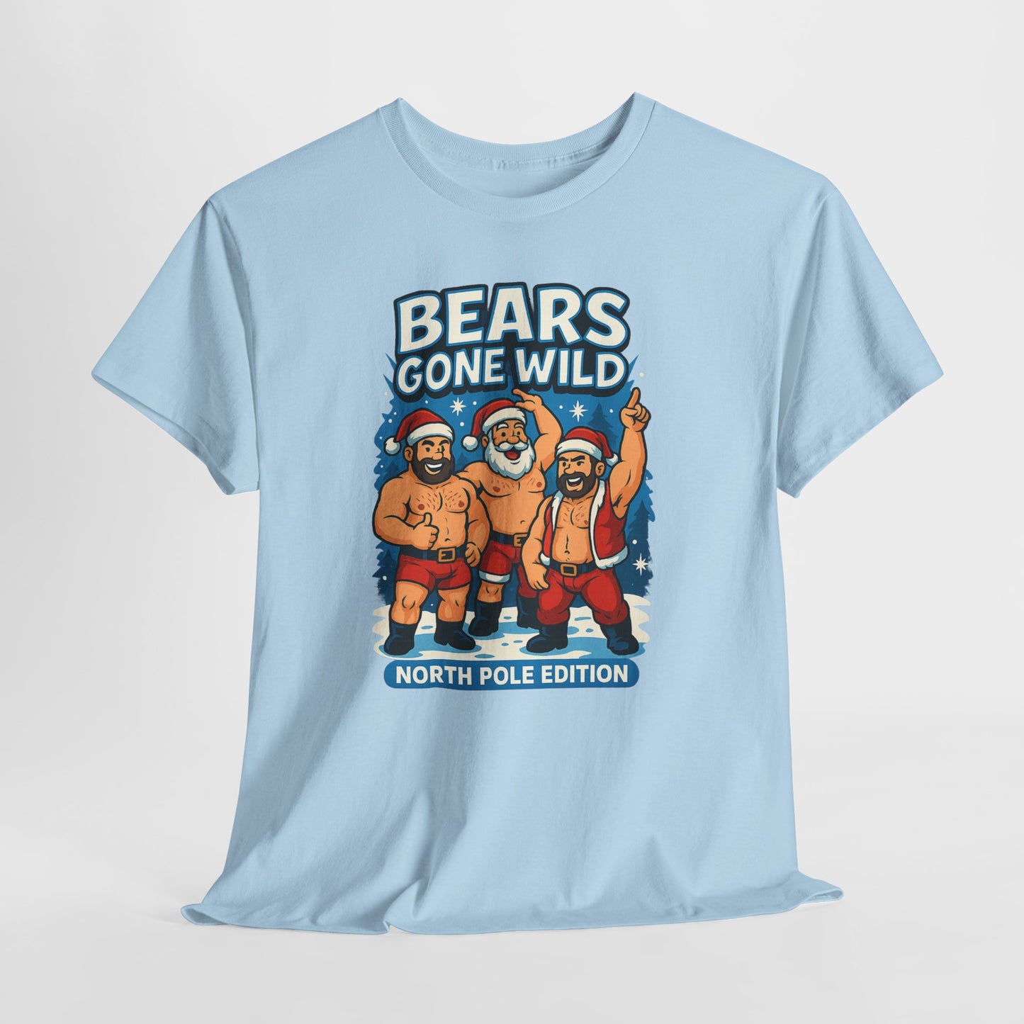 Bears Gone Wild Unisex Heavy Cotton Tee
