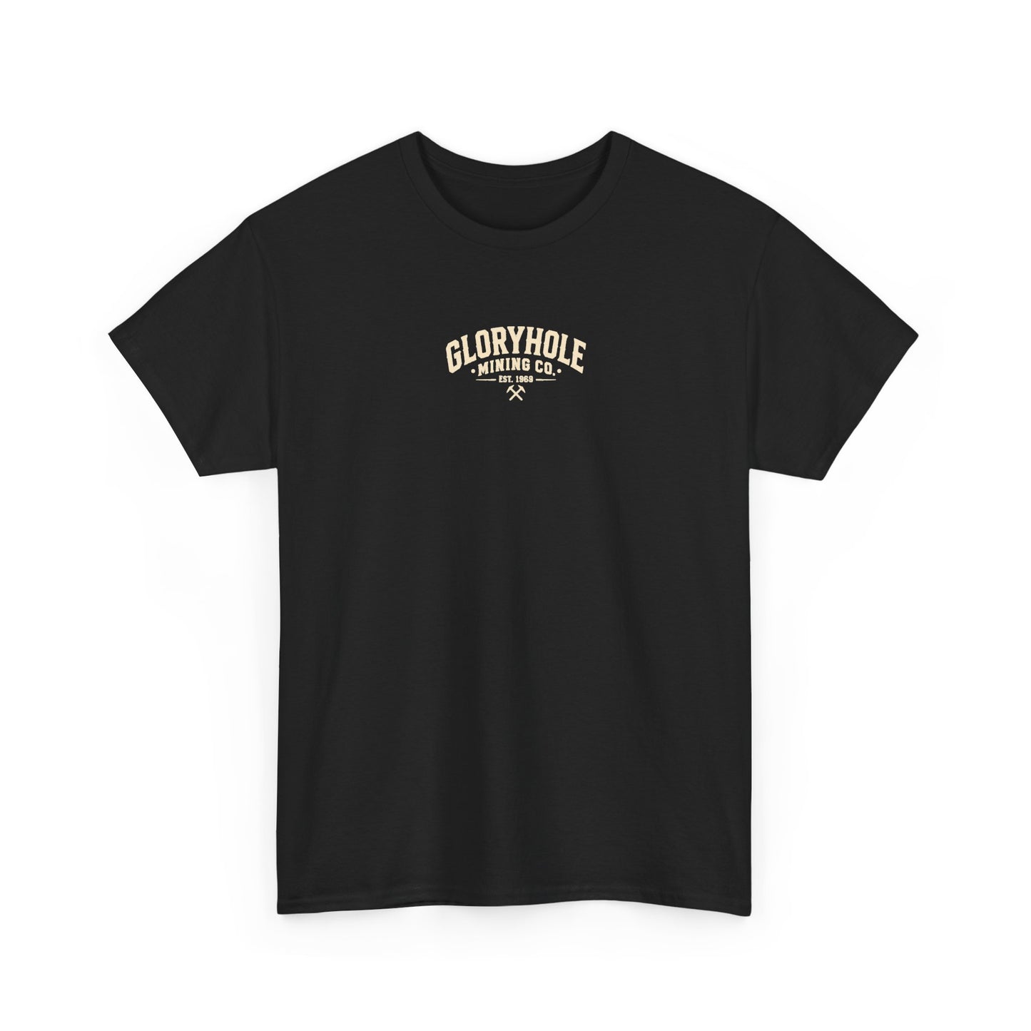 Gloryhole Mining Co. – Dig Deep, Work Hard | Vintage Bear T-Shirt