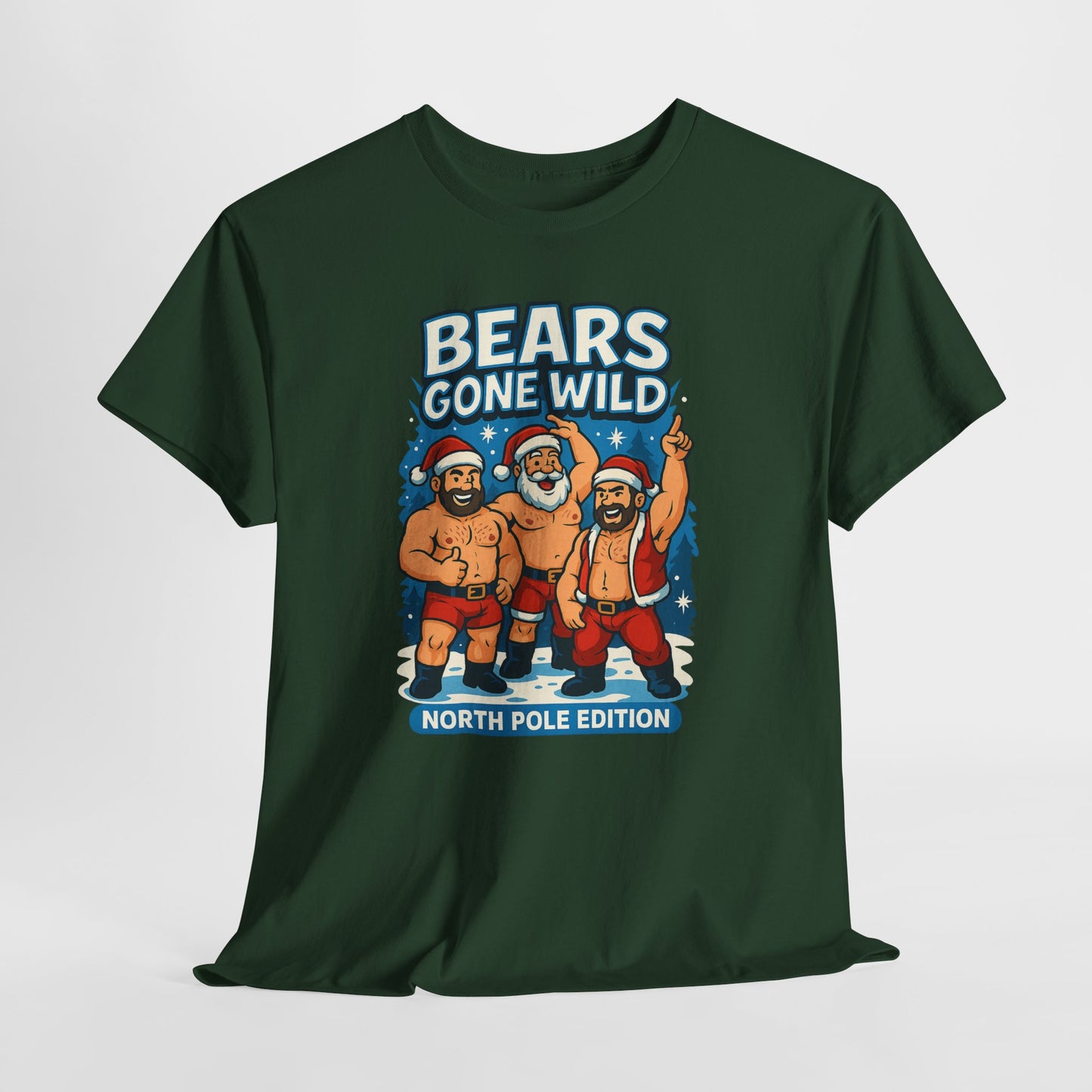 Bears Gone Wild Unisex Heavy Cotton Tee