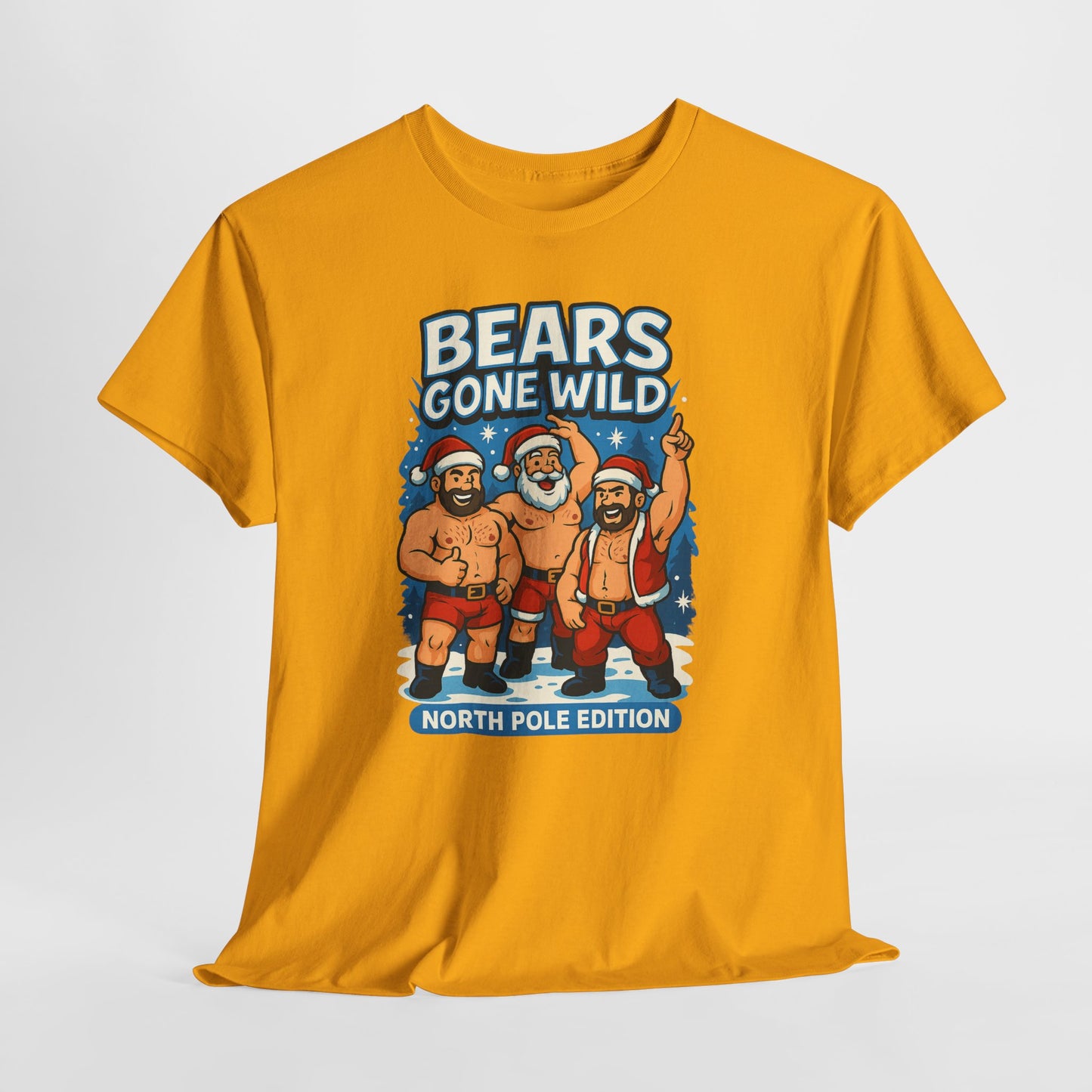 Bears Gone Wild Unisex Heavy Cotton Tee