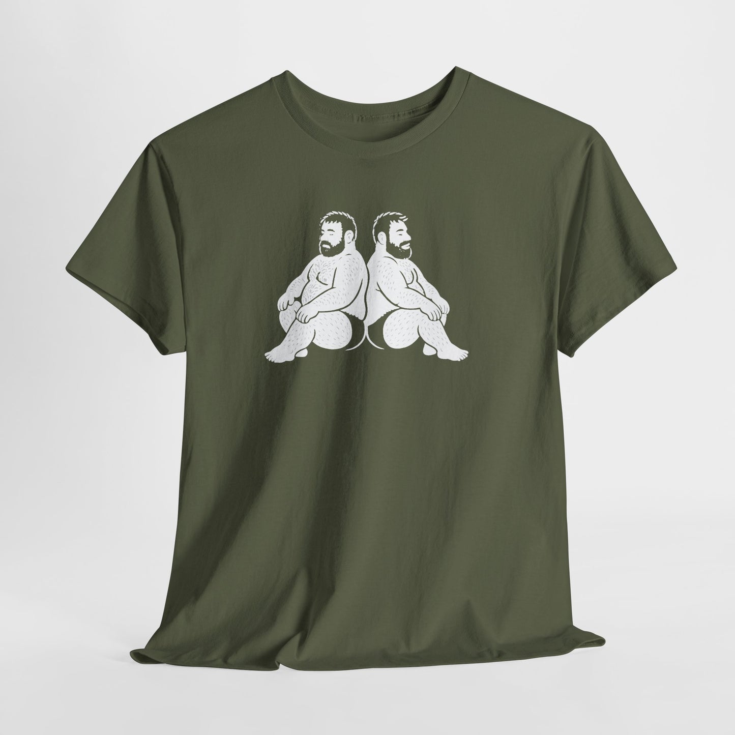 Chubby Bear Back-to-Back Tee – Gay Bear Pride Graphic Shirt
