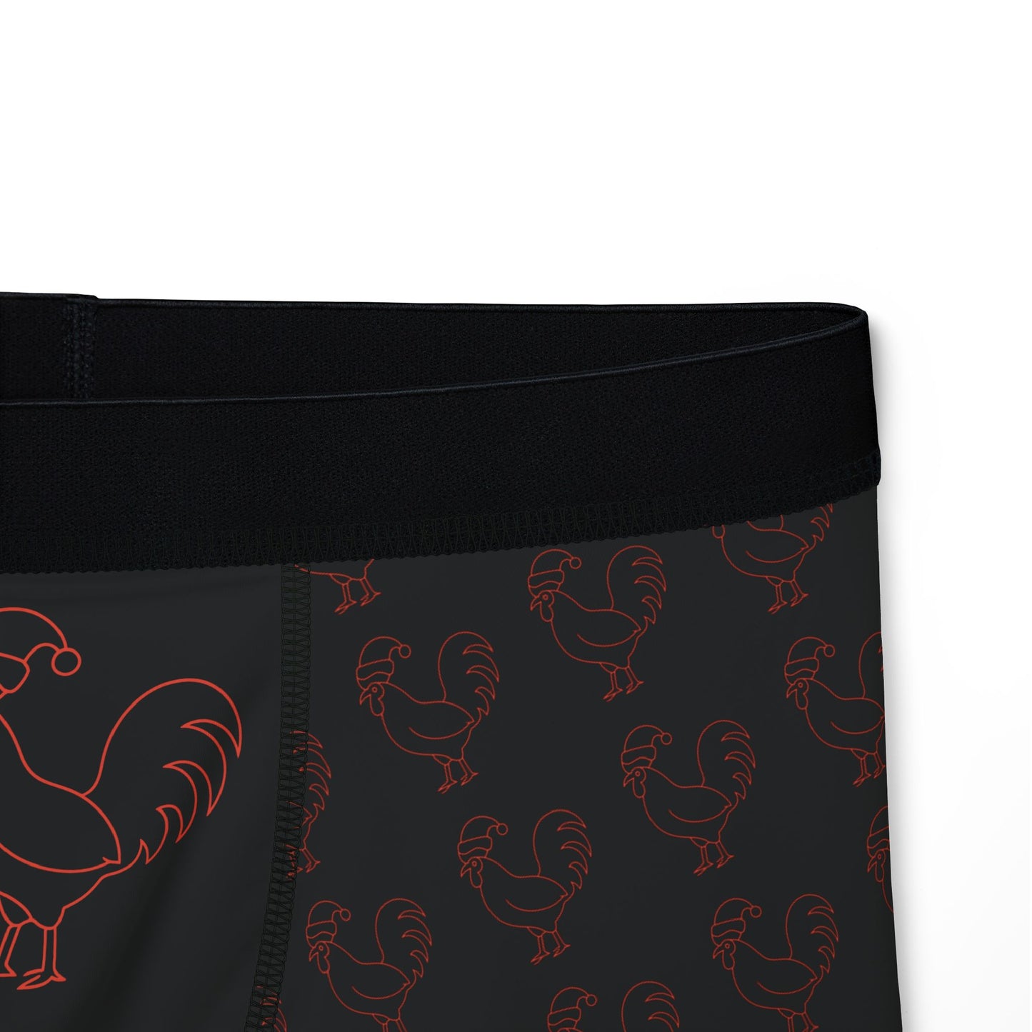 Cocky Christmas Boxer Briefs – Festive Rooster Edition