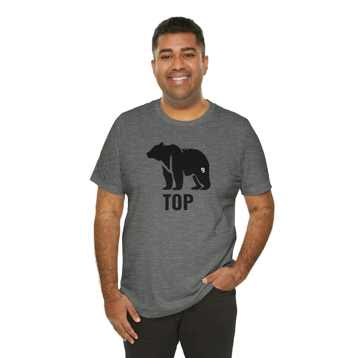 Top - Gay Bear T-Shirt. Gay Pride Role Shirt. Bear Pride Tee