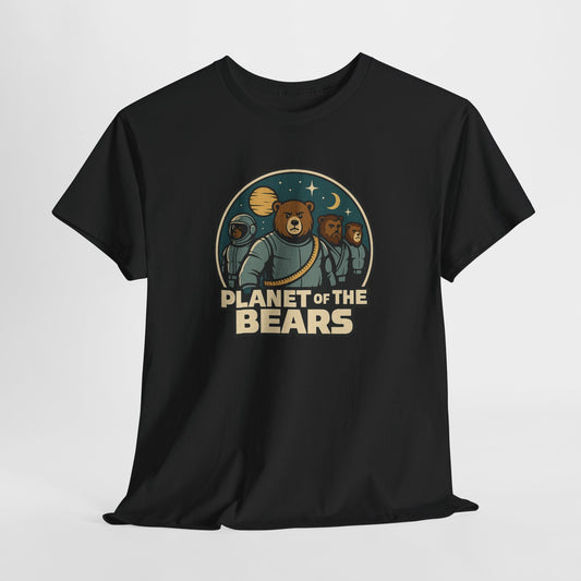 Planet of the Bears T-Shirt – Retro Sci-Fi Gay Bear Graphic Tee
