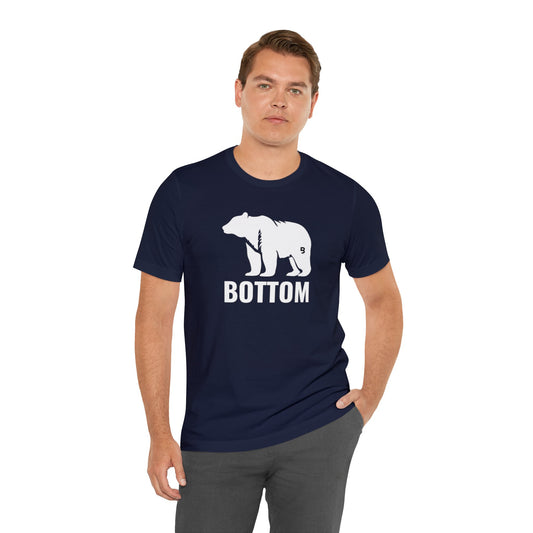 Bottom - Gay Bear T-Shirt. Gay Pride Role Shirt. Bear Pride Tee