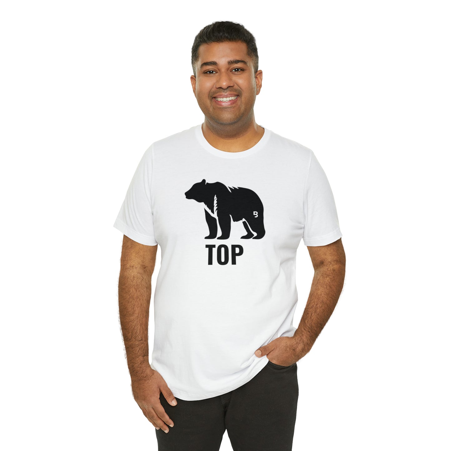 Top - Gay Bear T-Shirt. Gay Pride Role Shirt. Bear Pride Tee