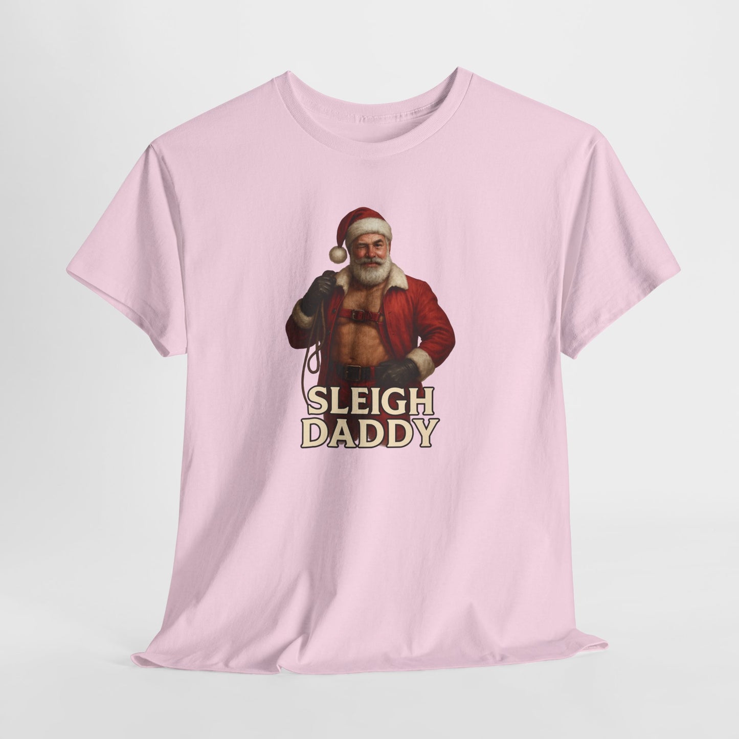 Sleigh Daddy Christmas T-Shirt Funny Bear Christmas Shirt