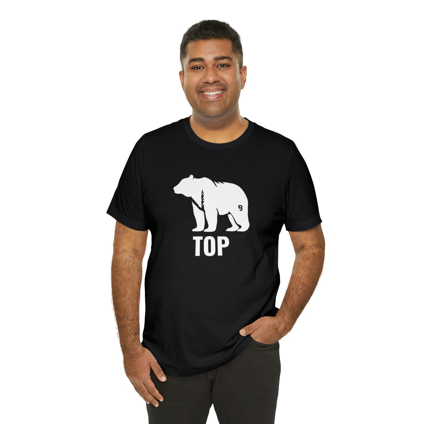 Top - Gay Bear T-Shirt. Gay Pride Role Shirt. Bear Pride Tee