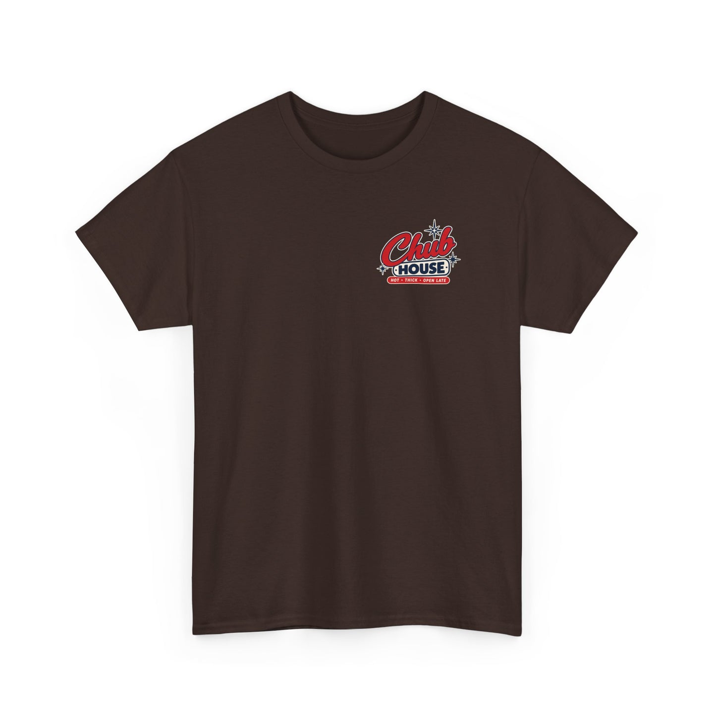 Chub House – Hot, Thick & Open Late | Retro Bear Diner T-Shirt