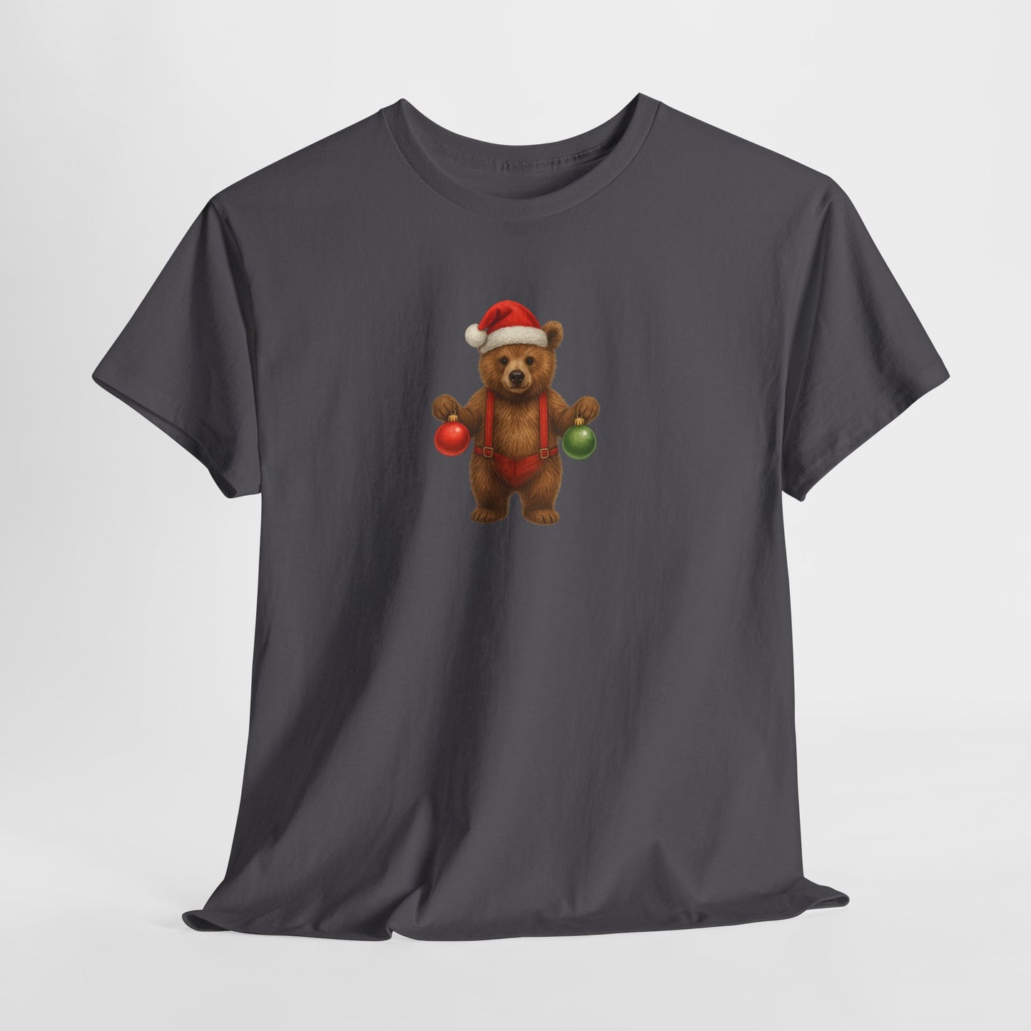 Festive Bear Ornament Tee – Holiday Cheer Edition