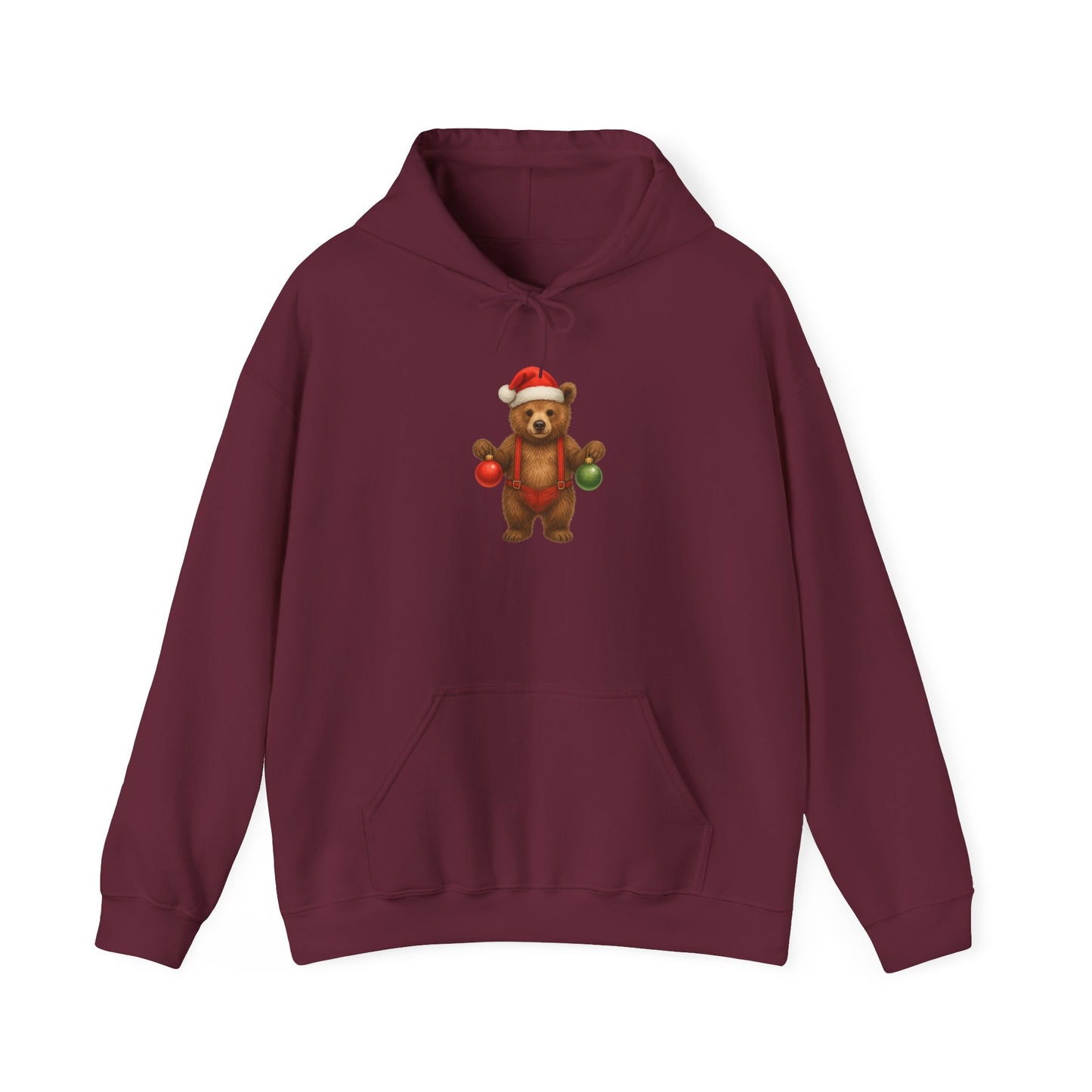 Festive Bear Ornament Hoodie