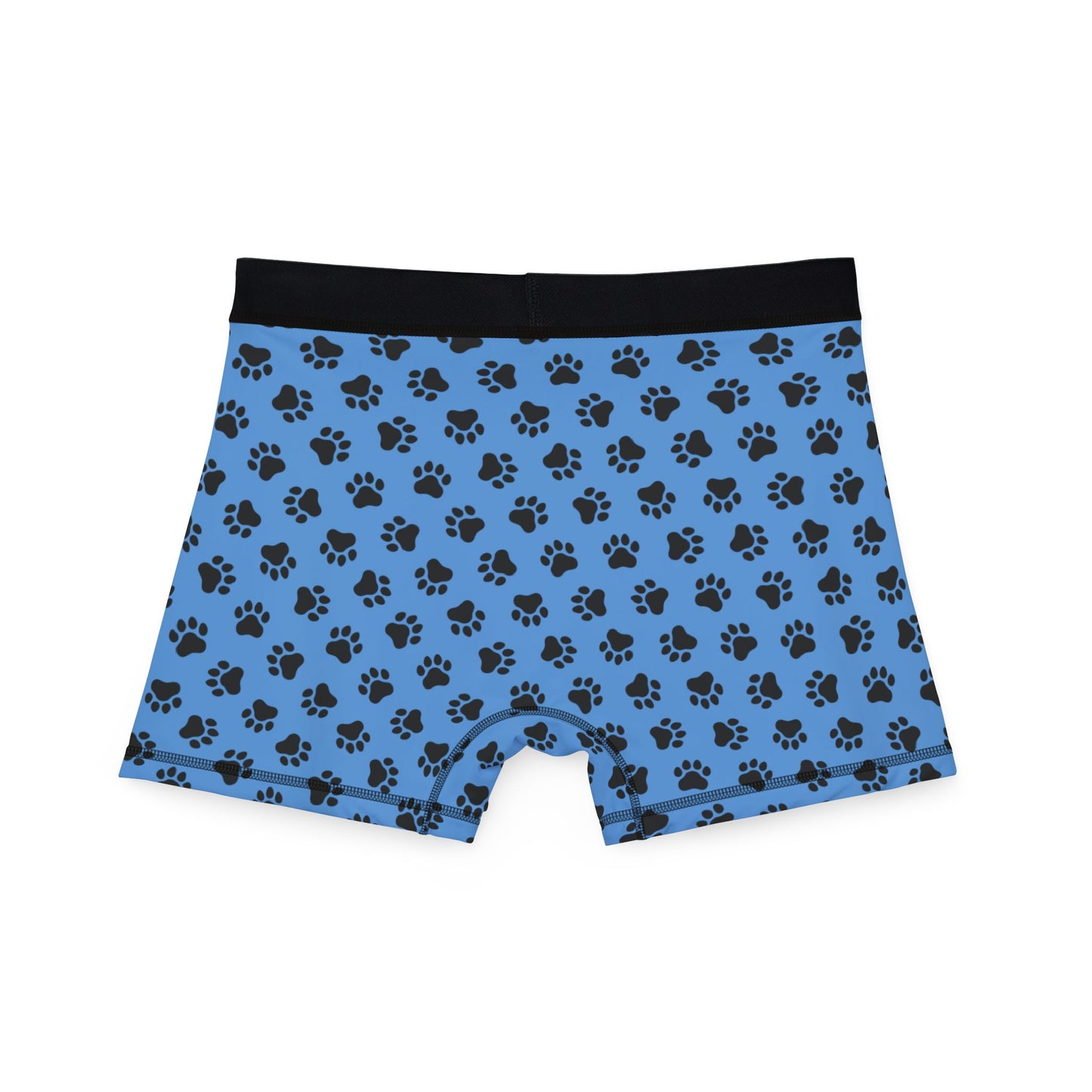 Blue & Bear Paw Print Boxer Briefs – Bold & Comfortable Men’s Underwear