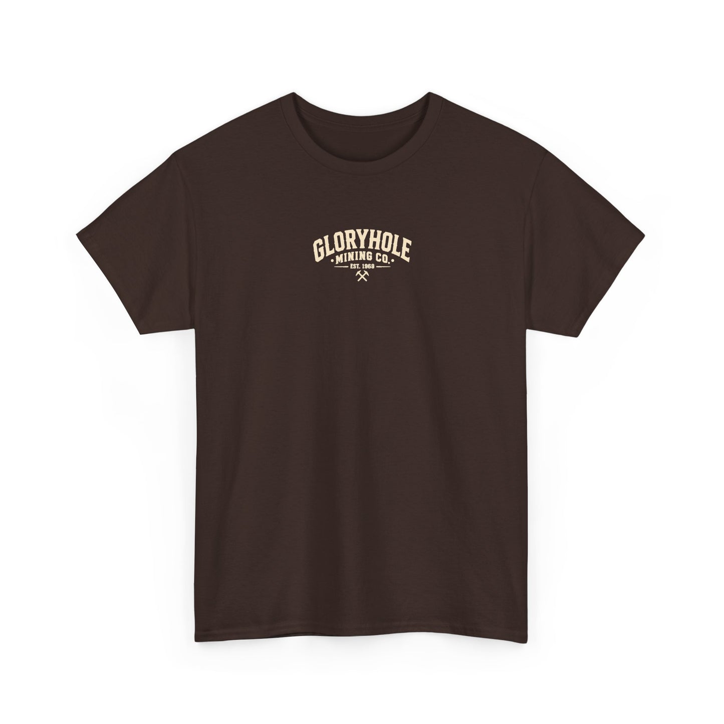 Gloryhole Mining Co. – Dig Deep, Work Hard | Vintage Bear T-Shirt