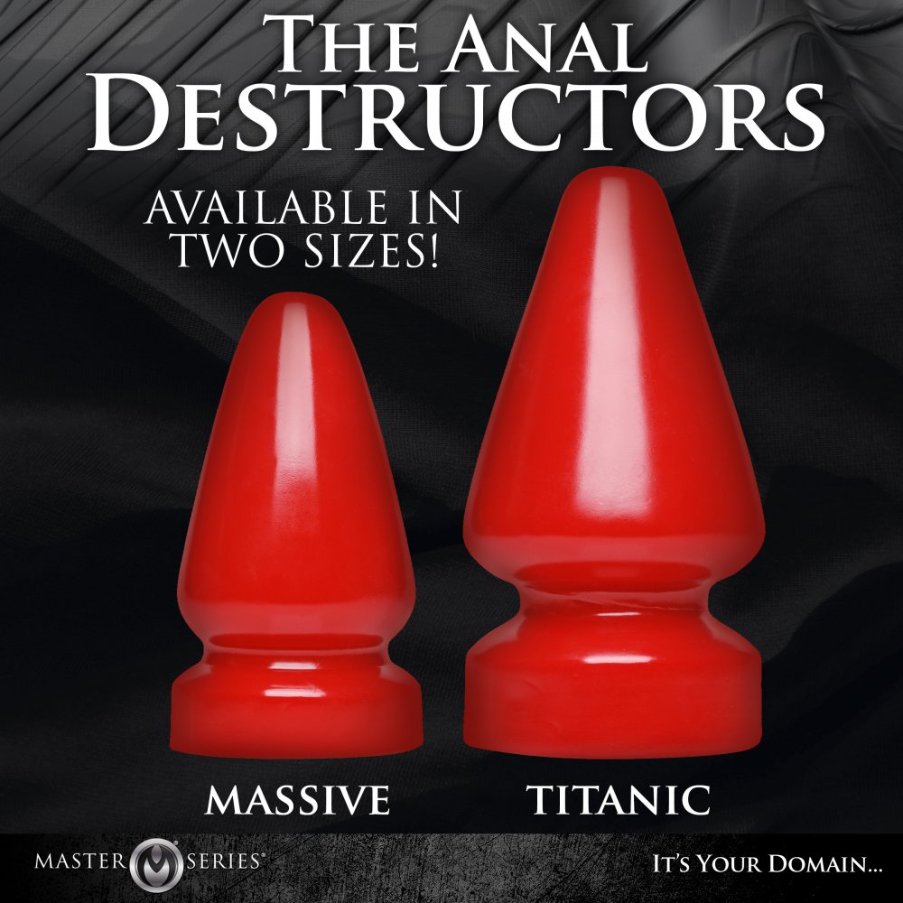 Anal Destructor Plug - Large