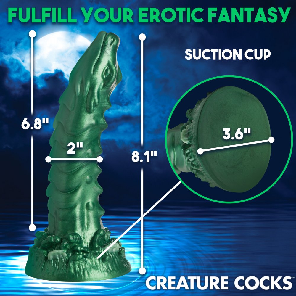 Cockness Monster Lake Creature Silicone Dildo