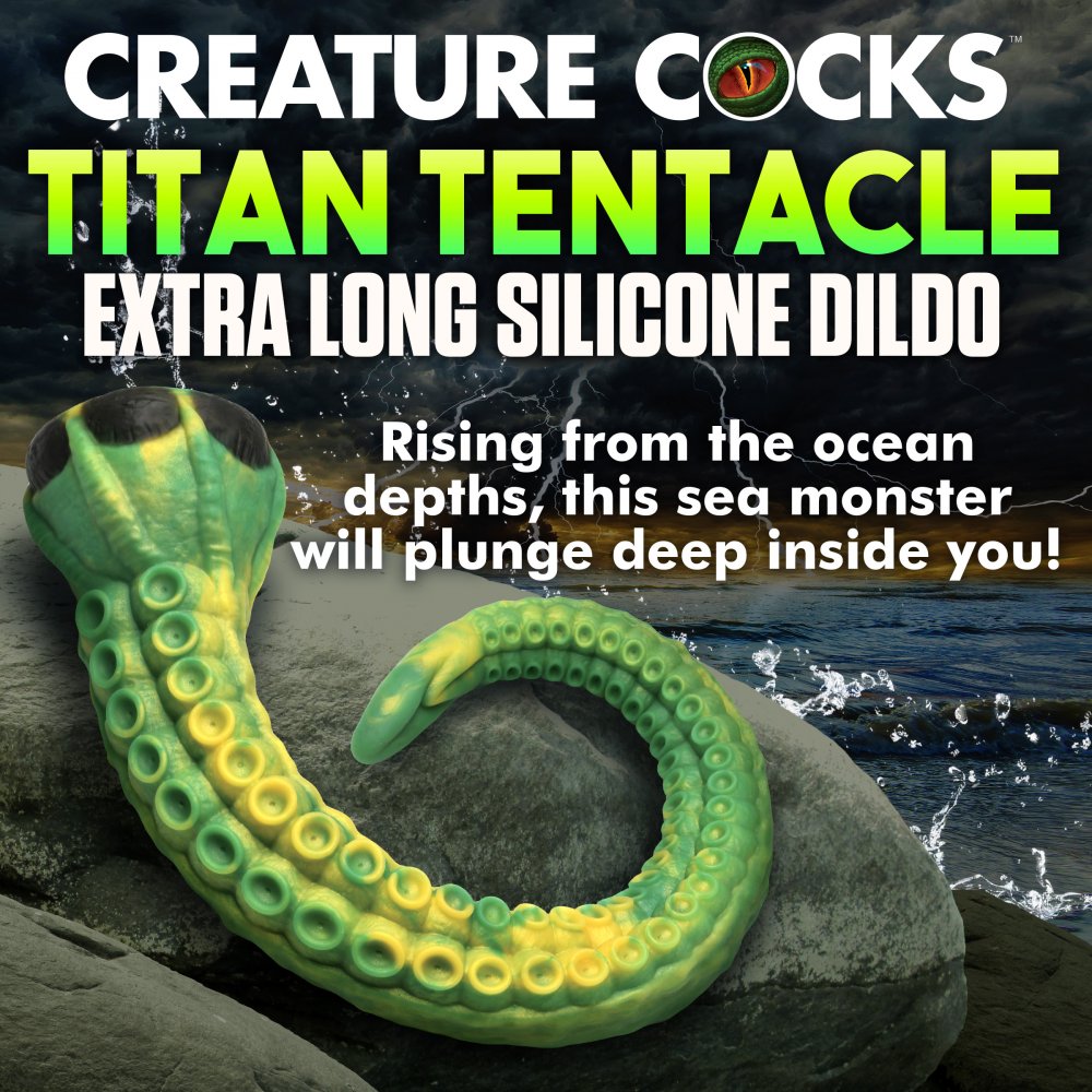 22 INCH Titan Tentacle Extra Long Silicone Dildo