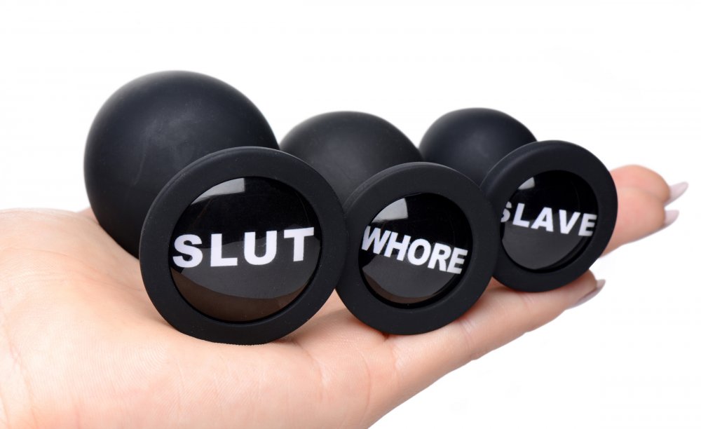 Dirty Names Anal Plug Set