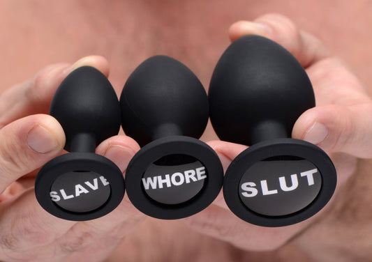 Dirty Names Anal Plug Set