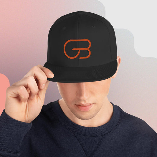 THEGLORYBEAR Snapback Hat Orange