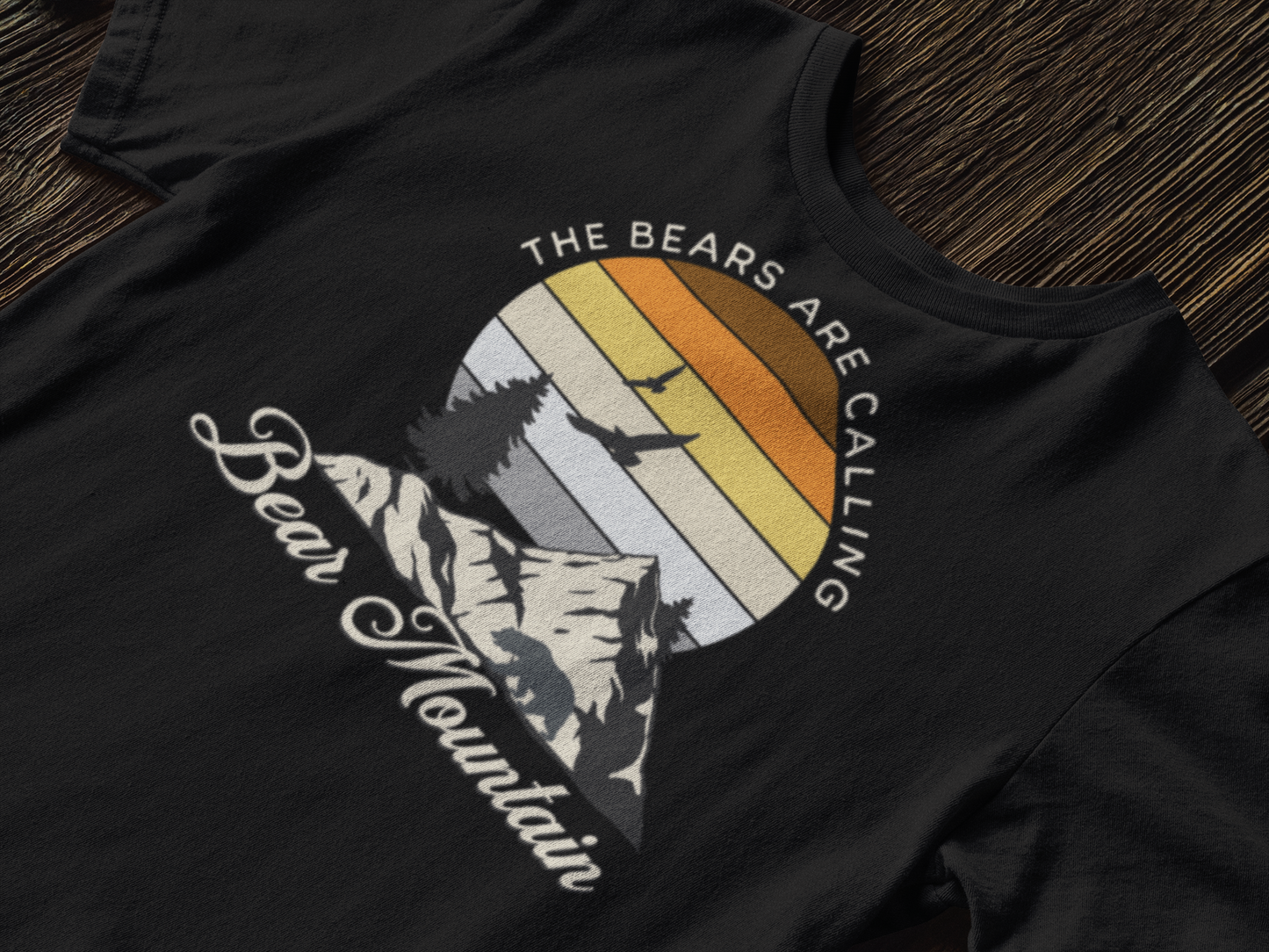 Bear Mountain T Shirt. Gay Bear Shirt. Gay Bear Flag Tee. Gay Bear Pride T-Shirt with Bear Flag. Gay Bear Pride. Gay Bear Event Shirt.