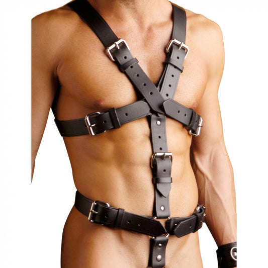 Strict Leather Body Harness- L XL