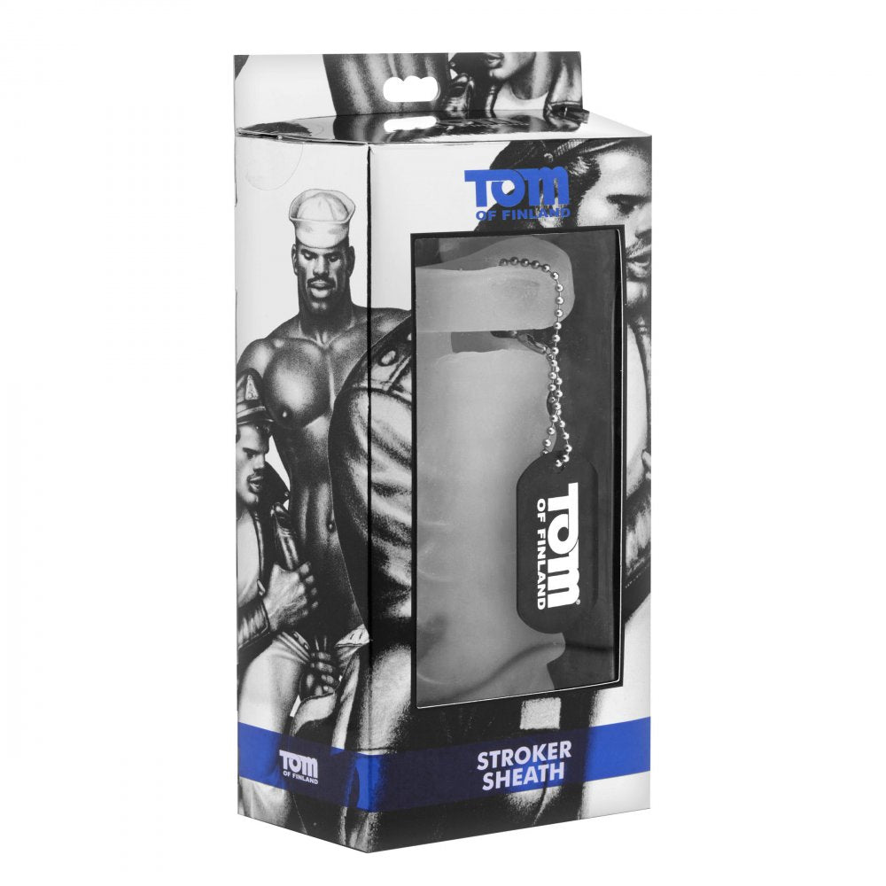 Tom of Finland Stroker Sheath - Dog Chain Included